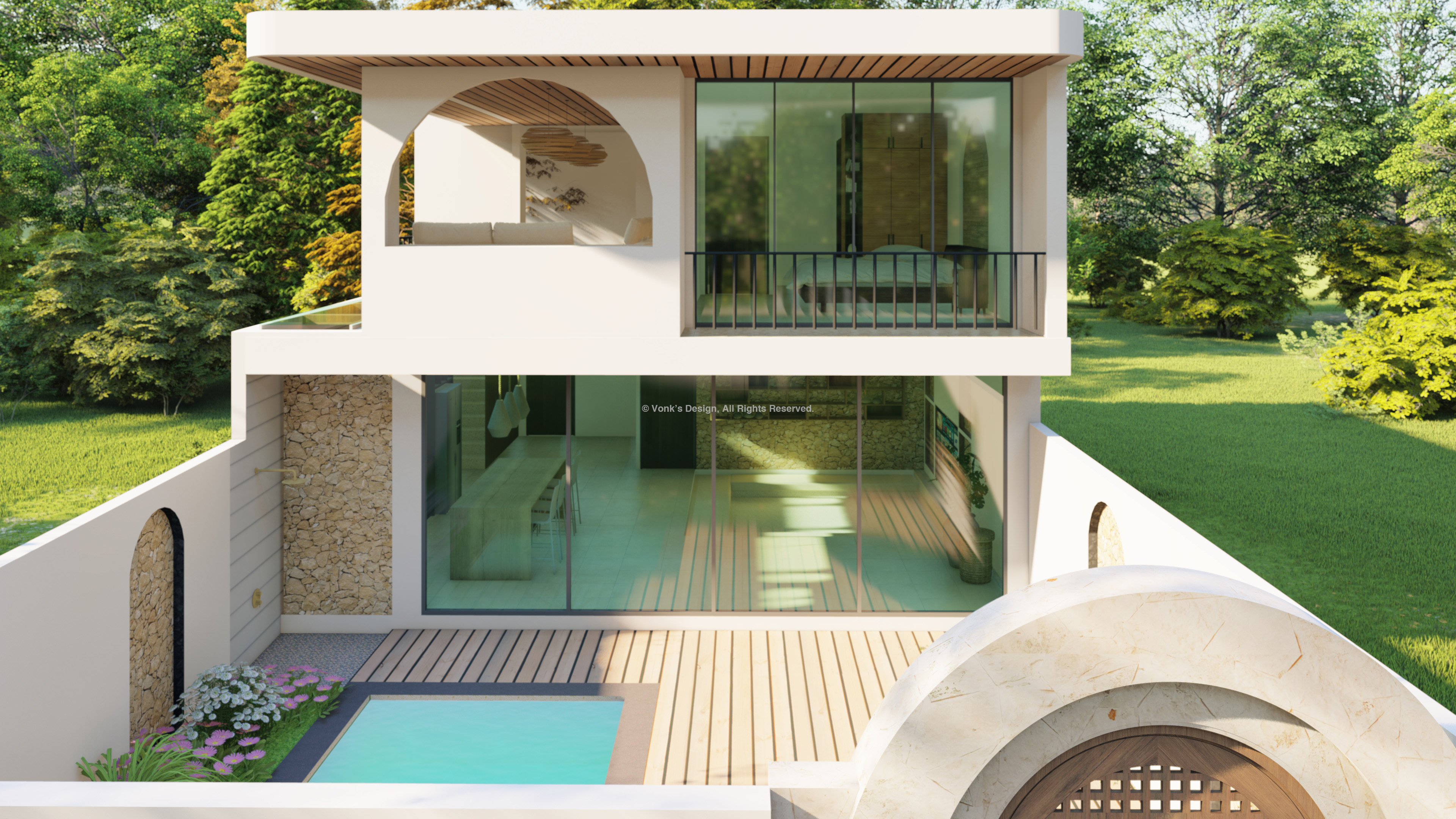 Villa Modern Tropis